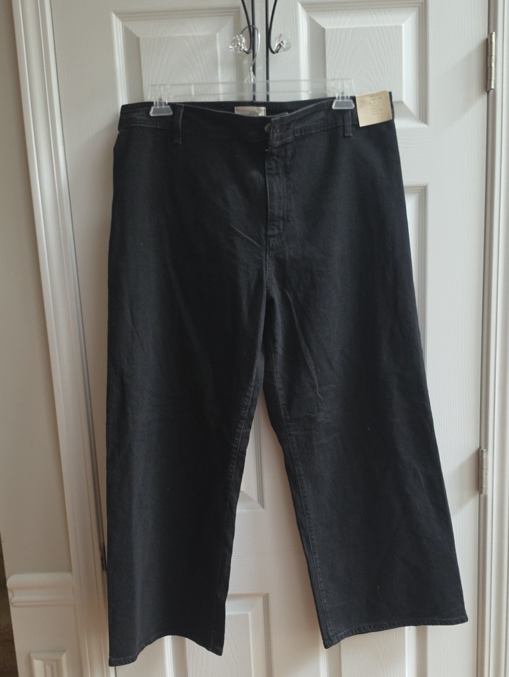 Universal Thread Black Sailor Wide-Leg Jeans